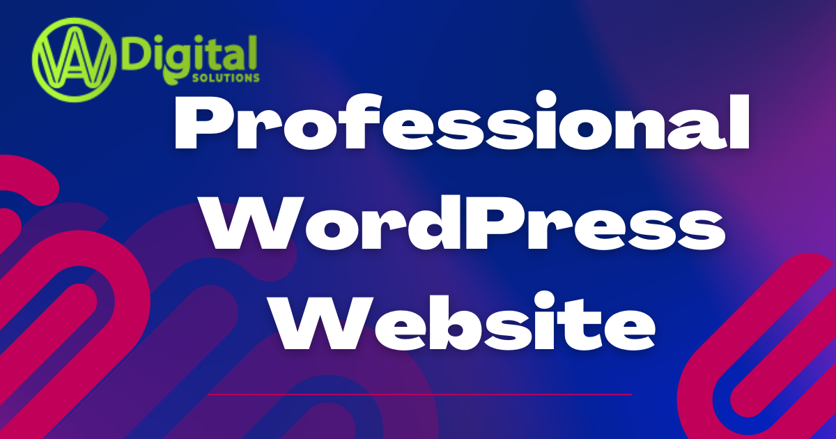 Professional WordPress Website